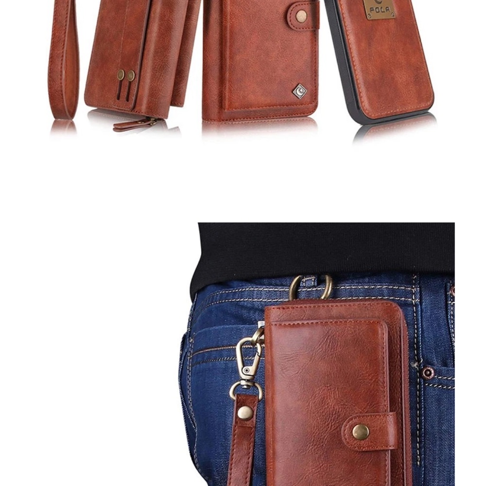 New CASEBUS Phone Case DOROTE-14 Card Slots 3 Purse 1 Zipper-PERFECT FOR TRAVEL! - Picture 7 of 8